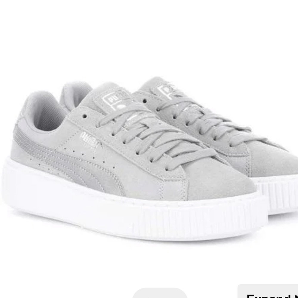 PUMA SUEDE Safari Platform Sneakers Size 8